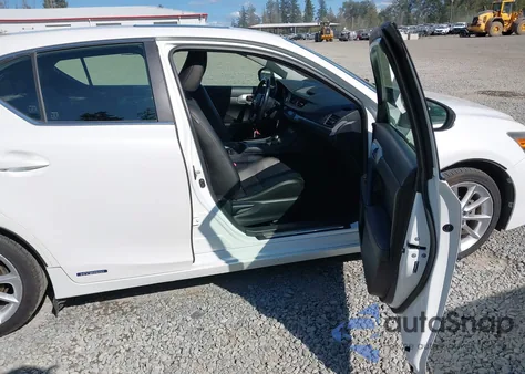 2012 Lexus Ct 200H Premium из США, поврежденный, VIN JTHKD5BH8C2072777